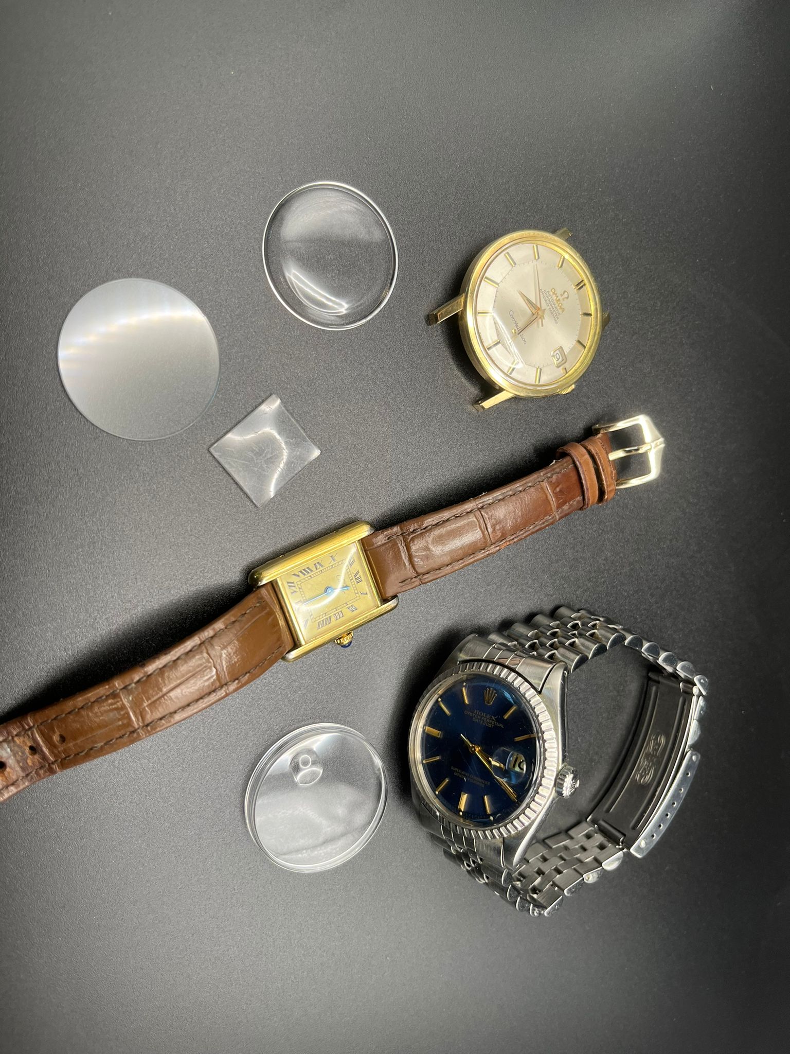 Rolex glas vervangen