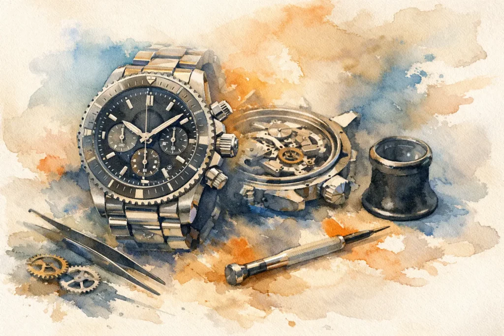 Breitling horloge laten servicen: wanneer?