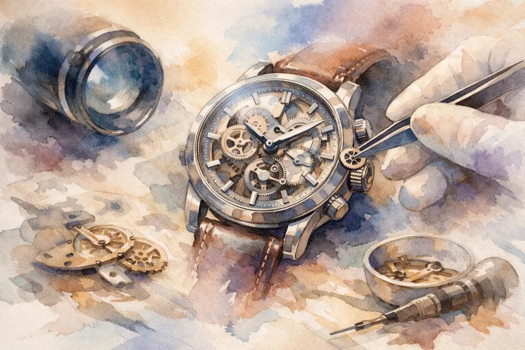 Hoe herken je revisiebehoefte bij je horloge?