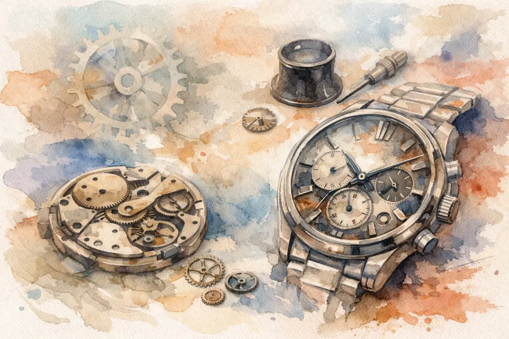 5 signalen van revisiebehoefte bij uw horloge