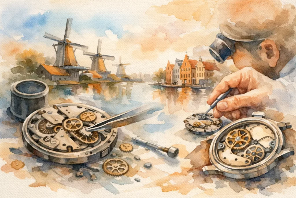 Horloge revisie Nederland specialist kiezen