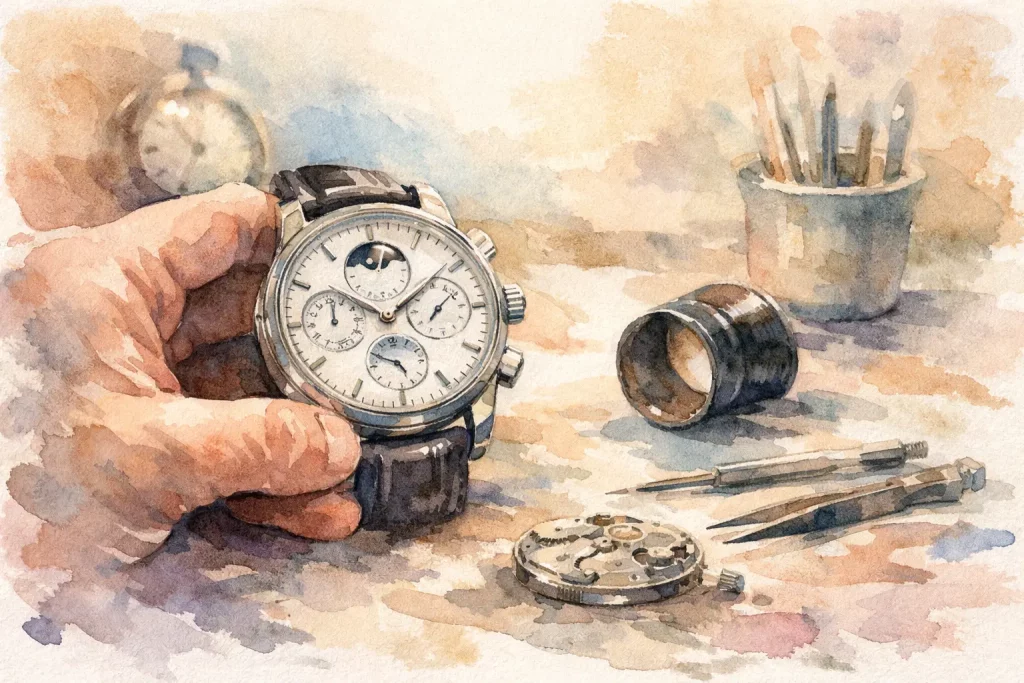 Wanneer laat u een IWC horloge herstellen?