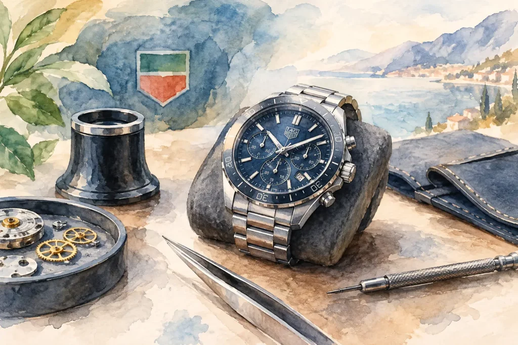 tag heuer service checklist voor uw horloge
