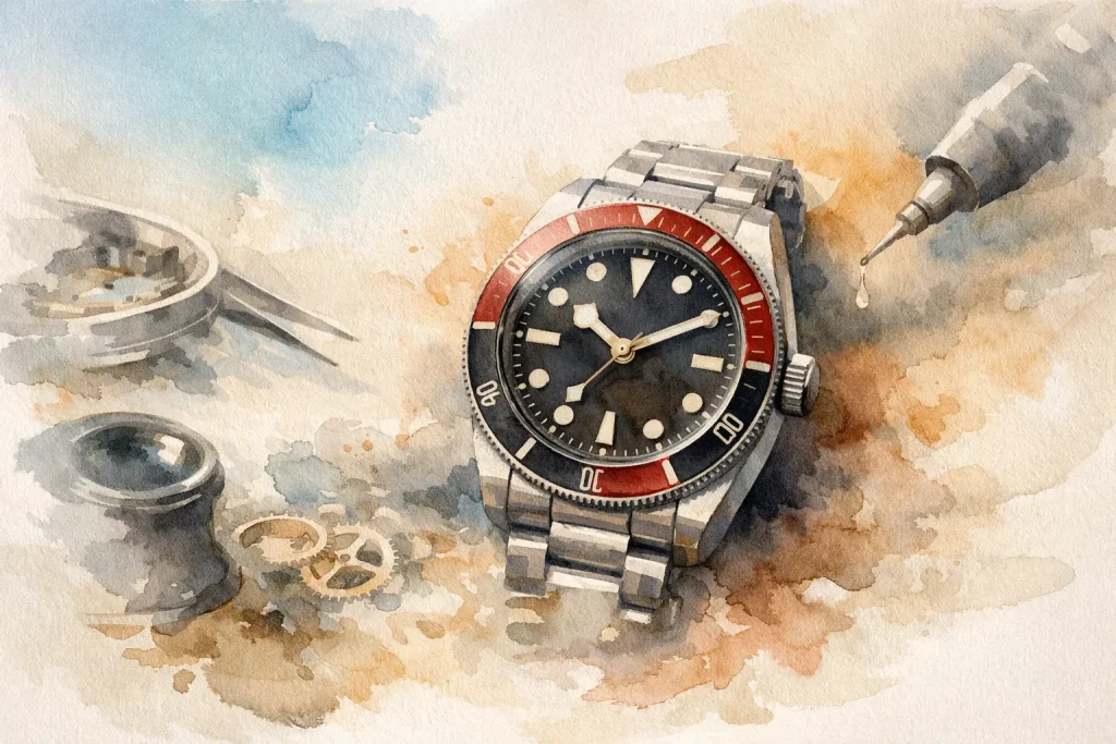 Wanneer heeft uw tudor horloge service nodig?