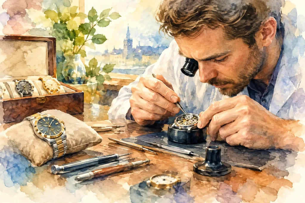 Wanneer kiest u een luxehorloge reparatie specialist?